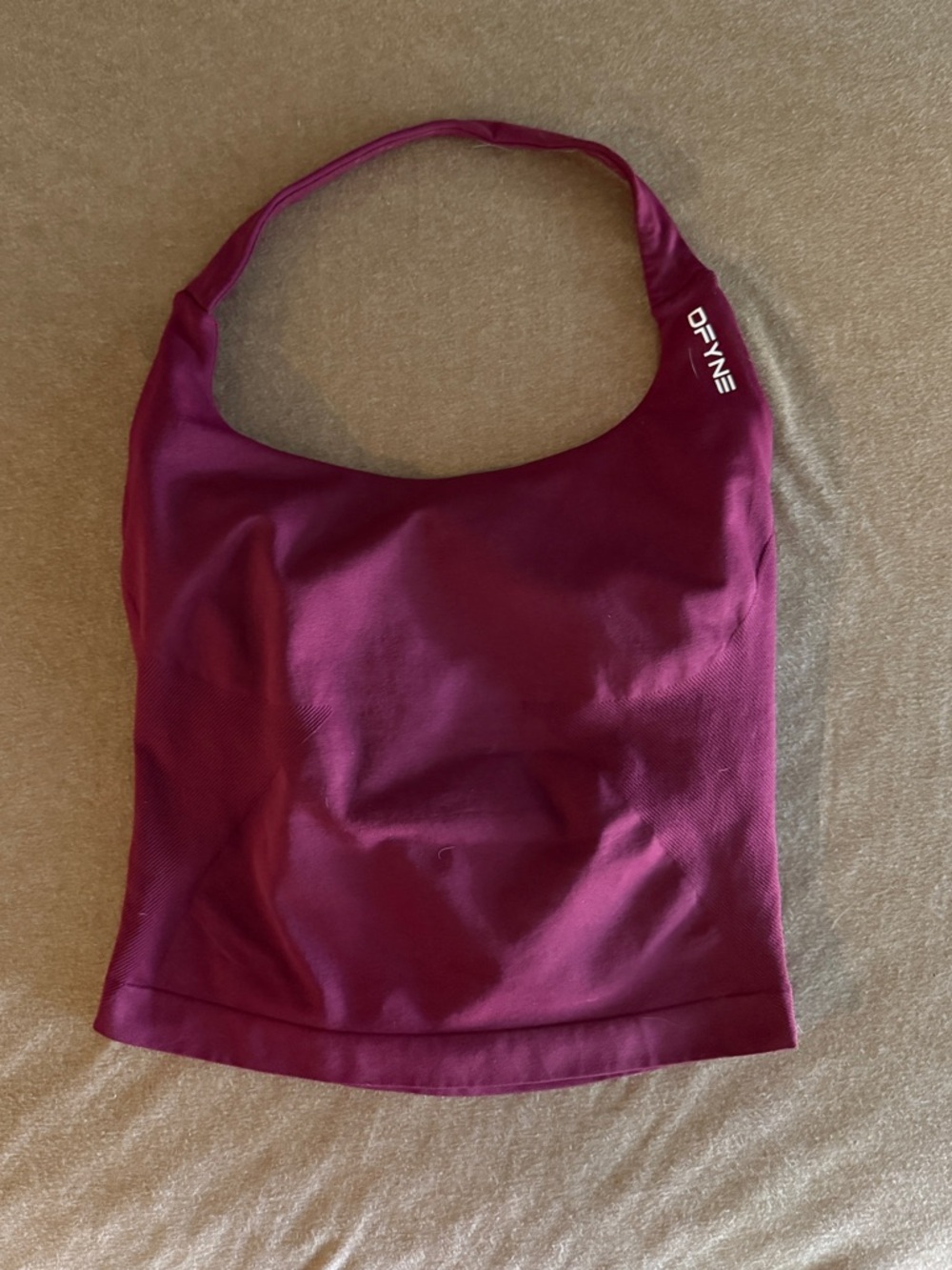 Dfyne impact halter top